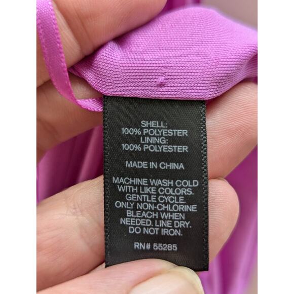 Express Tank Top Blouse Shirt Size Small Pink Women's Adjustable - Picture 3 of 7